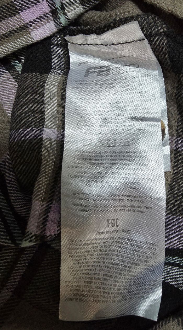 Chemise ML kaki rose M - photo numéro 6