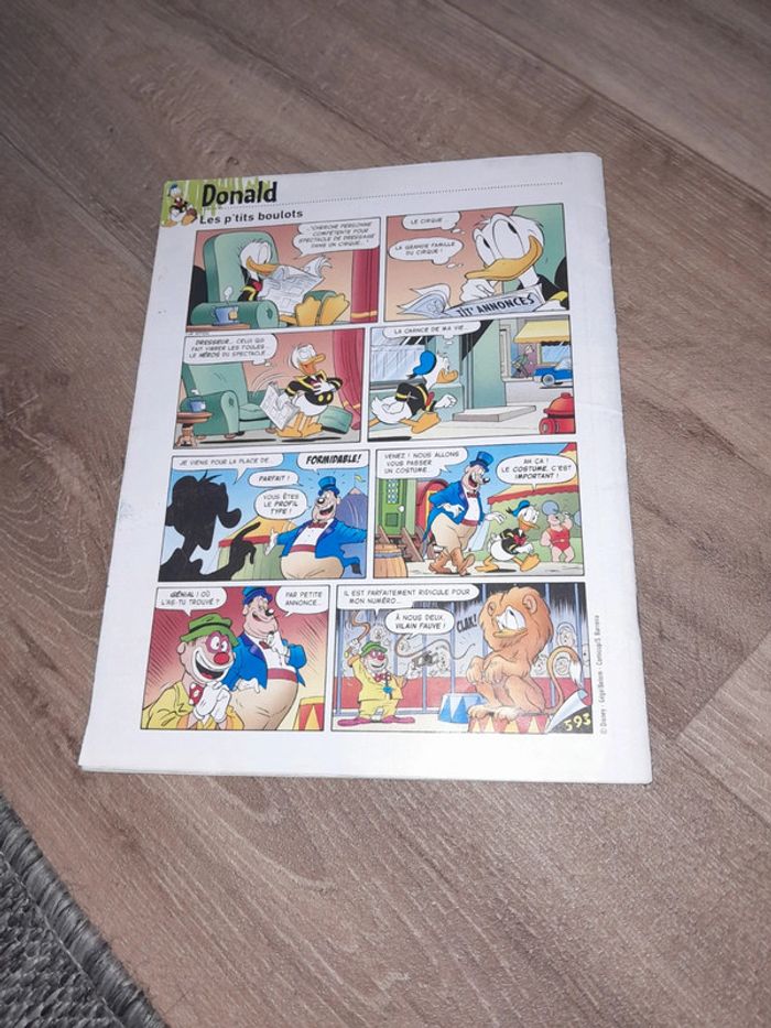 Magasine le journal de Mickey à fond les ballons avec BD🌺 - photo numéro 3