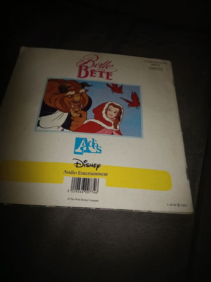 Livre la belle et la bête 1992 vintage - photo numéro 6