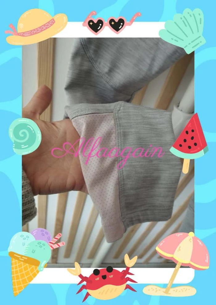 Ensemble sport kalenji rose gris 10ans - photo numéro 13