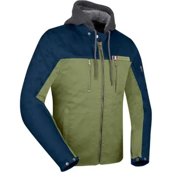 Blouson Moto Presto Kaki/Marine - Homme Taille S Neuf 