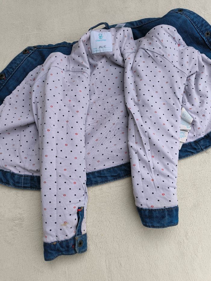 Veste en jean fille Obaibi 3 ans - photo numéro 6