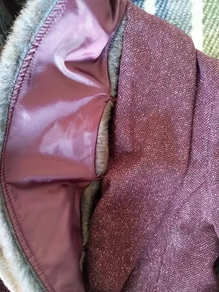 Veste cintrée col fausse fourrure - photo numéro 5