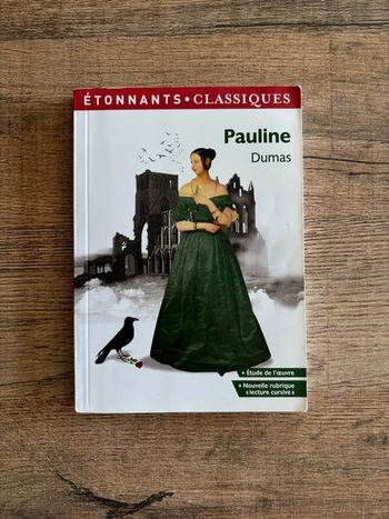 Livre Pauline – Alexandre Dumas