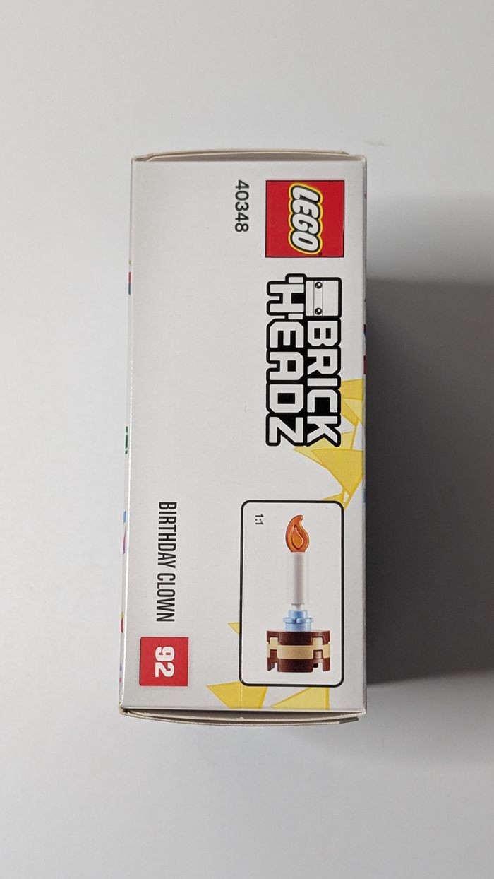 [Lego] Set Brickheadz Birthday Clown 40348 - photo numéro 3