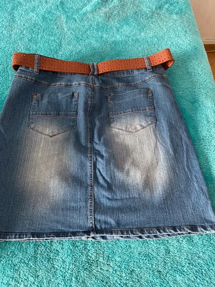 Jupe jeans taille46 - photo numéro 3