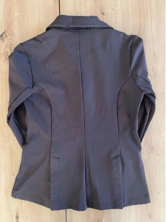 Veste  de  concours Equi-Thème –  Taille 36  –  Très  bon état  – Logo  brodé - photo numéro 2