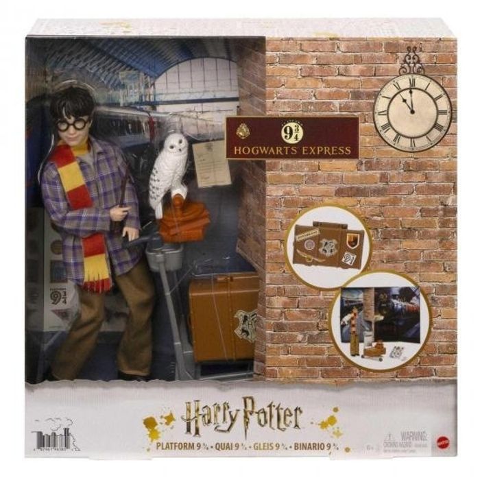 HARRY POTTER - Coffret figurine Platform 9 3/4