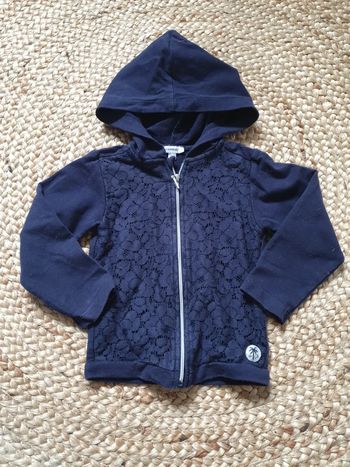 Veste zippé 3 pommes 18mois-2ans