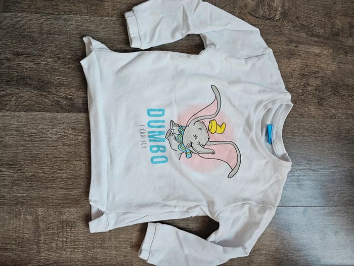 Pull blanc disney dumbo - photo numéro 2