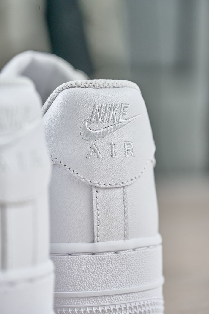 Nouvelles baskets Nike Air Force 1 Low 07, unisexe, Air Force 1 blanc pur. - photo numéro 9