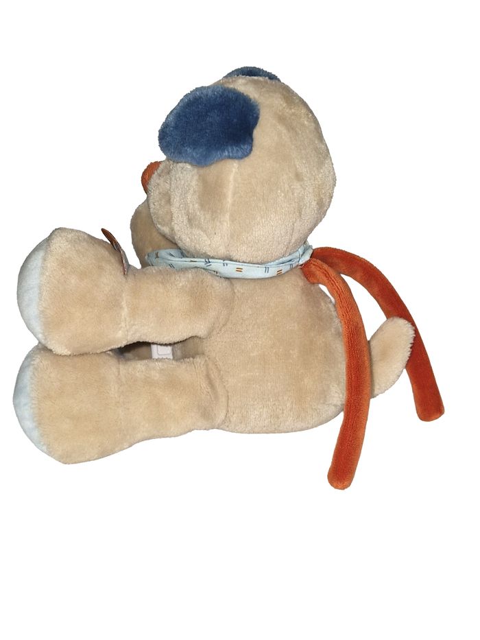 Doudou Nattou Chien Beige 21 cm Musical - Jim & Bob - photo numéro 2