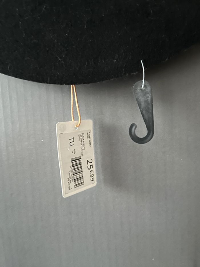 Chapeau noir Bonobo - photo numéro 3