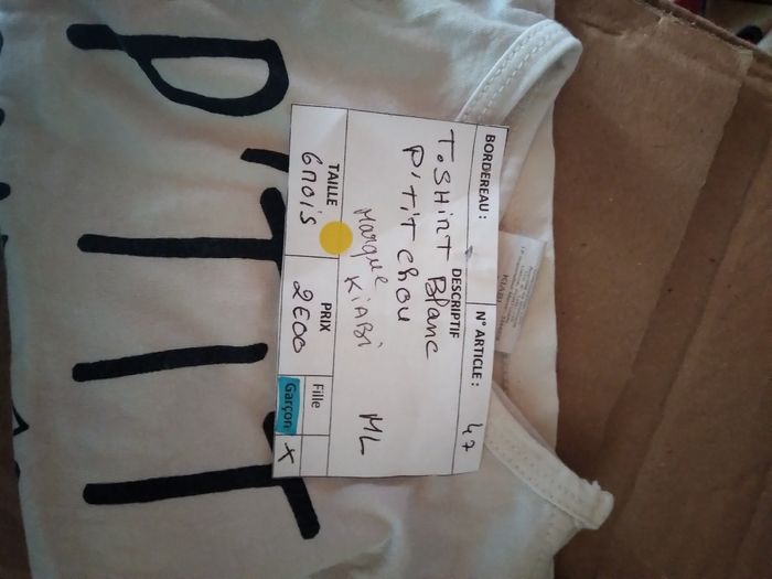 T shirt - photo numéro 4