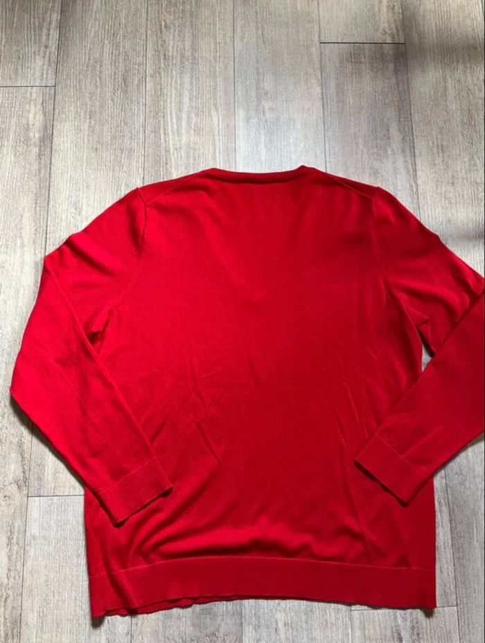 Tommy Hilfiger-Sweat col V taille M-Très bon état - photo numéro 4