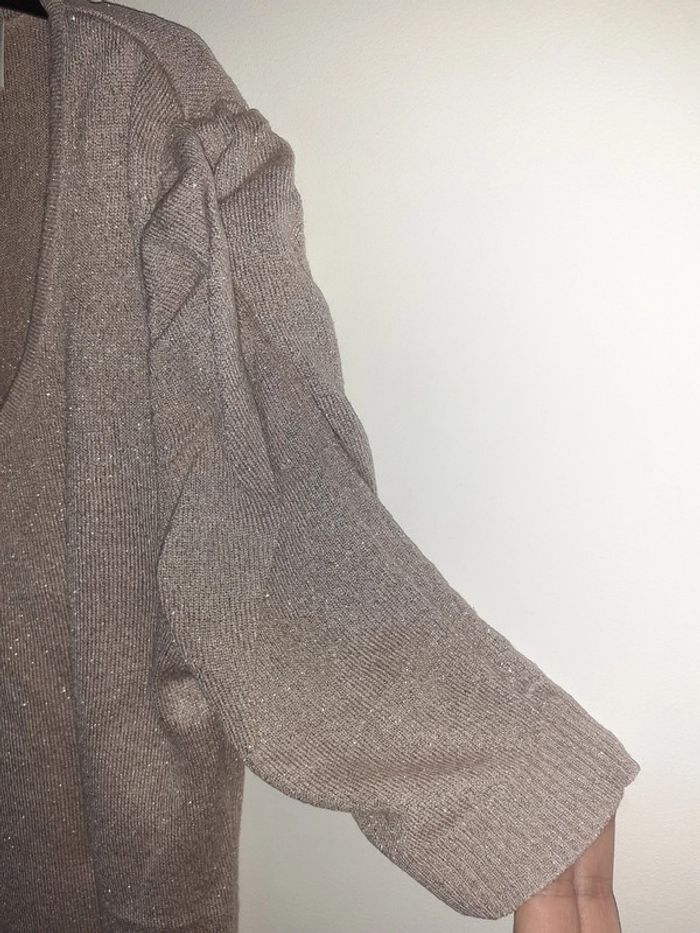 Pull fin pailleté camaïeu - photo numéro 4