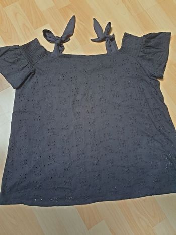 Blouse col bardot