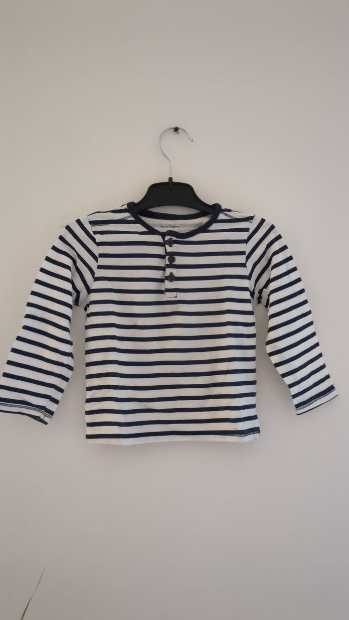 T-shirt manches longues Pat et Ripaton 24 mois