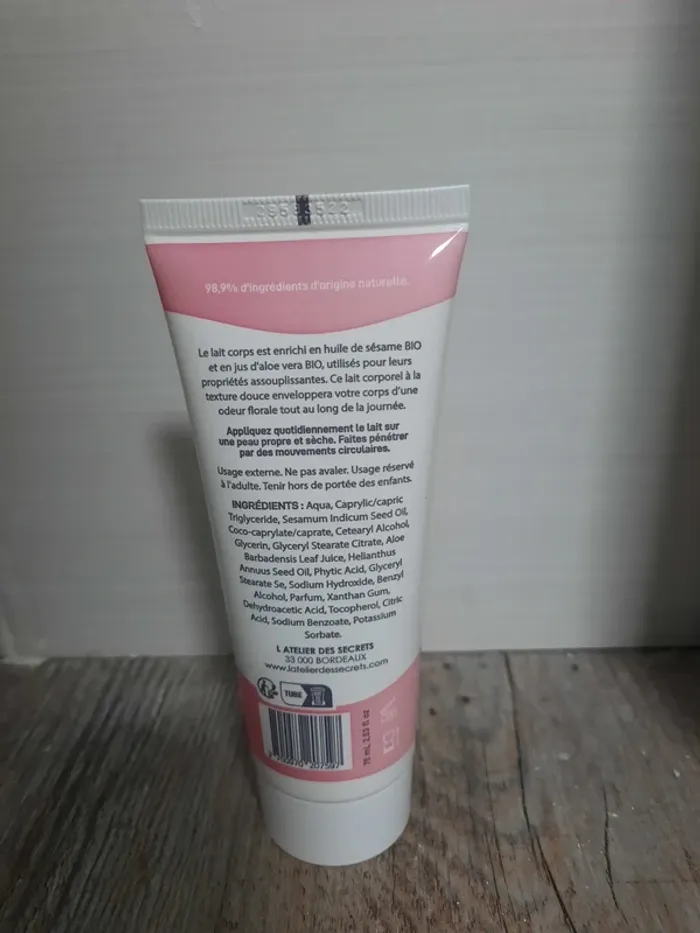 Mon secret Lait Corps - L'atelier des secrets - photo numéro 2