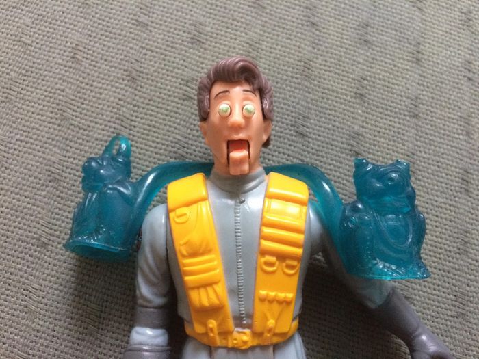 Figurine Ghostbusters Peter Venkman avec fantôme - Vintage 1987 - photo numéro 7