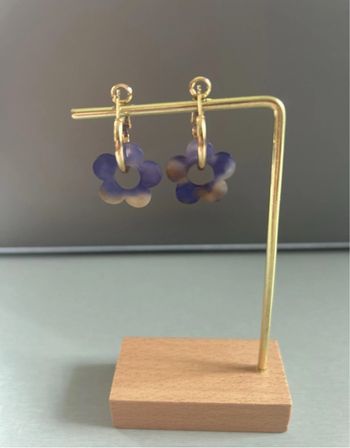 Magnifiques créoles neuves fleurs 