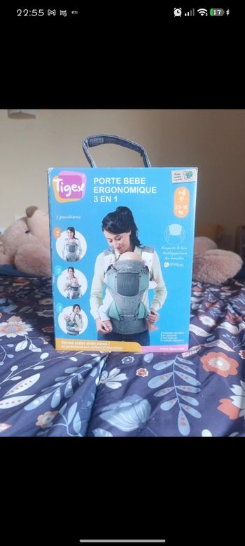 Porte bébé ergonomique 