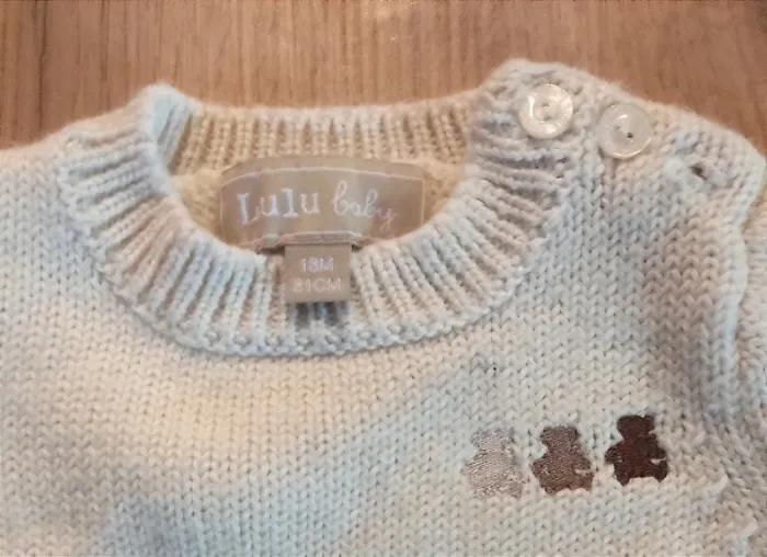 Pull bébé Lulu baby - 18 mois - photo numéro 2