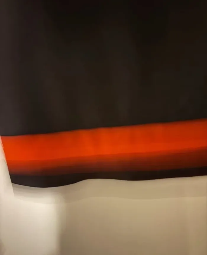 Robe noire et rouge élégante – taille L - photo numéro 7