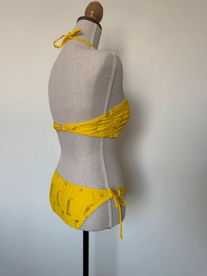 Maillot de bain bikini jaune plage Swimming trucks Traje de baño Costume da bagno neuf - photo numéro 3