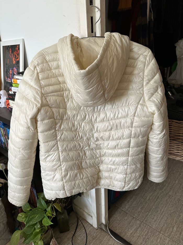 Doudoune couleur crème ados taille L - photo numéro 6