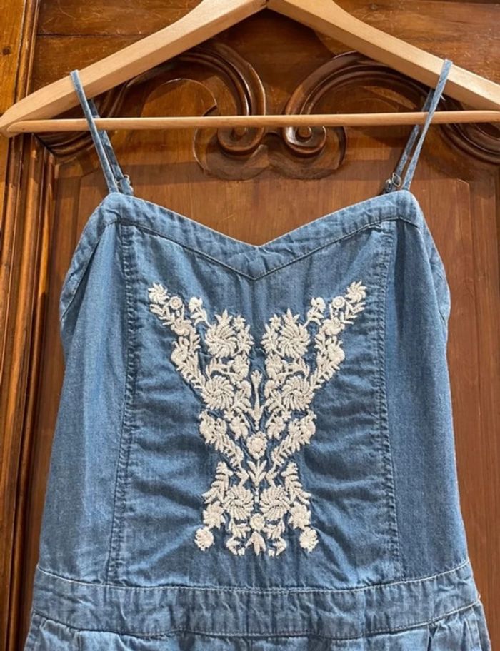 Superbe CombiShort en jean neuf avec étiquette 🌸 - photo numéro 3