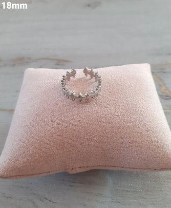 Bague argentée