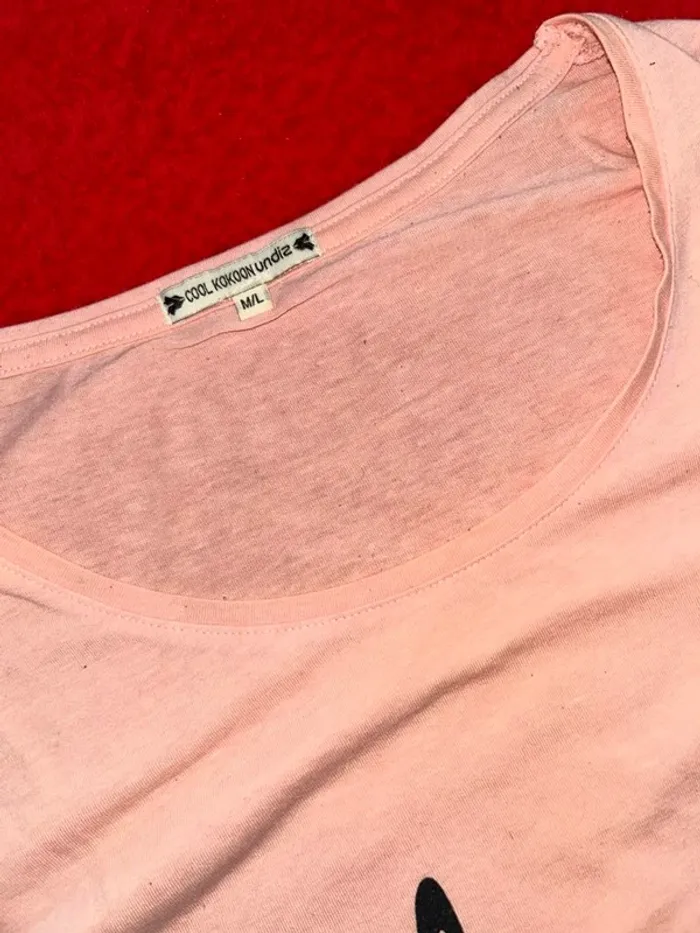 T shirt rose - photo numéro 2