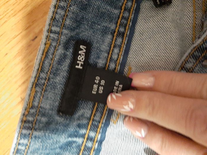 Jupe jean h &m 40 - photo numéro 2