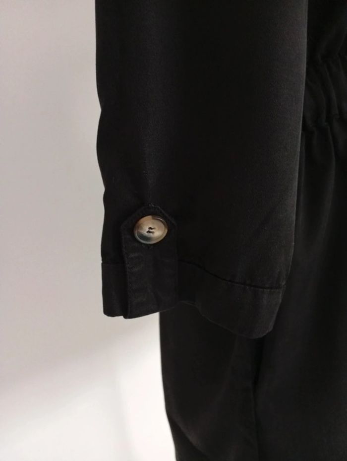 Zara - Robe "chemise" taille S | fluide - noire - photo numéro 8