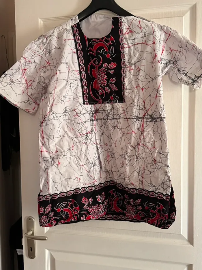 Chemise épaisse zen chinoise zip ou déguisement carnaval mardi gras