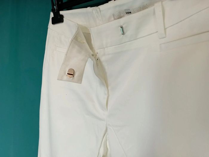 Pantalon coton blanc - photo numéro 3