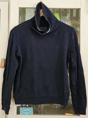 Pull col roulé homme