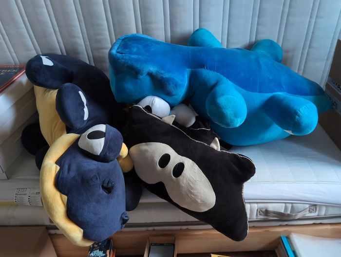 Lot peluche XXL Dofus Wakfu: Grougaloragran, Chacha, Dragoune bleue - photo numéro 6