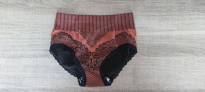 Culotte taille haute pour femme taille M couleur orange
