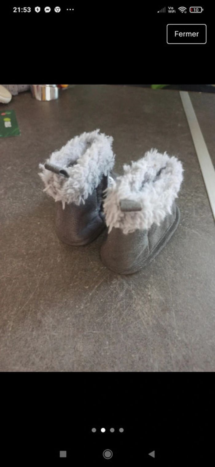 Chaussons bébé mixtes - photo numéro 2