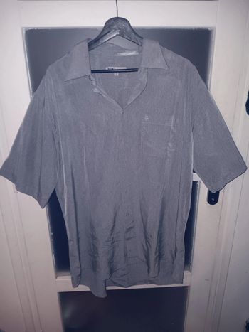 Chemise gris clair taille XXL
