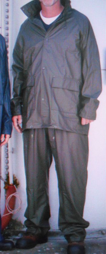 Ensemble de pluie vert (GISS), taille: XL (42) neuf