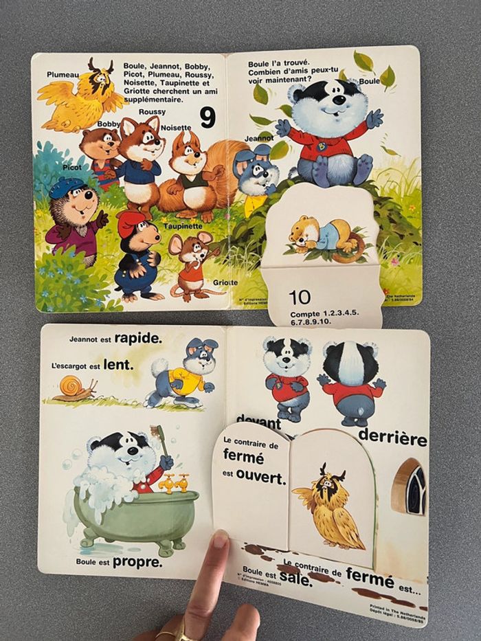 Lot de 2 livres collection Boule et ses amis découvrent éditions Hemma - photo numéro 6