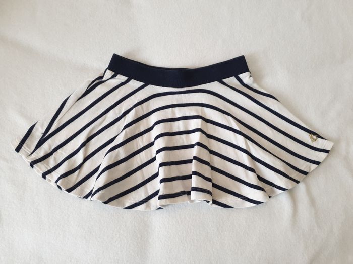 Jupe marinière - 3A - Petit Bateau