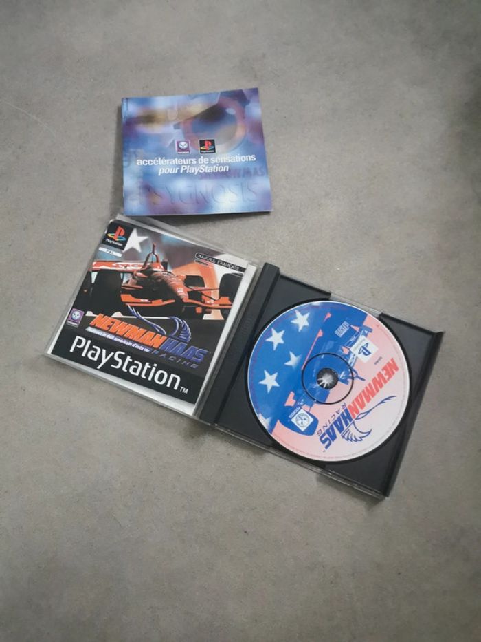 Jeu PlayStation newman haas - photo numéro 3