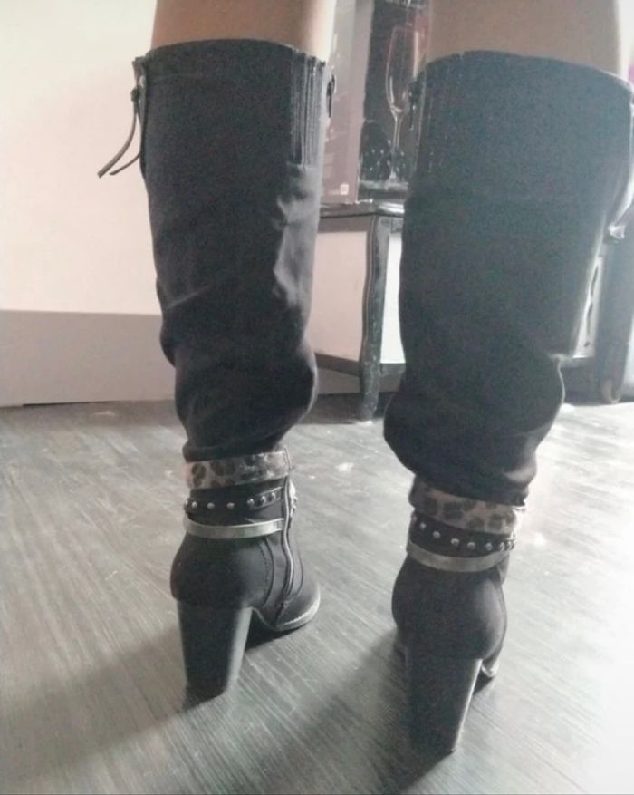 Bottes léopard - photo numéro 3