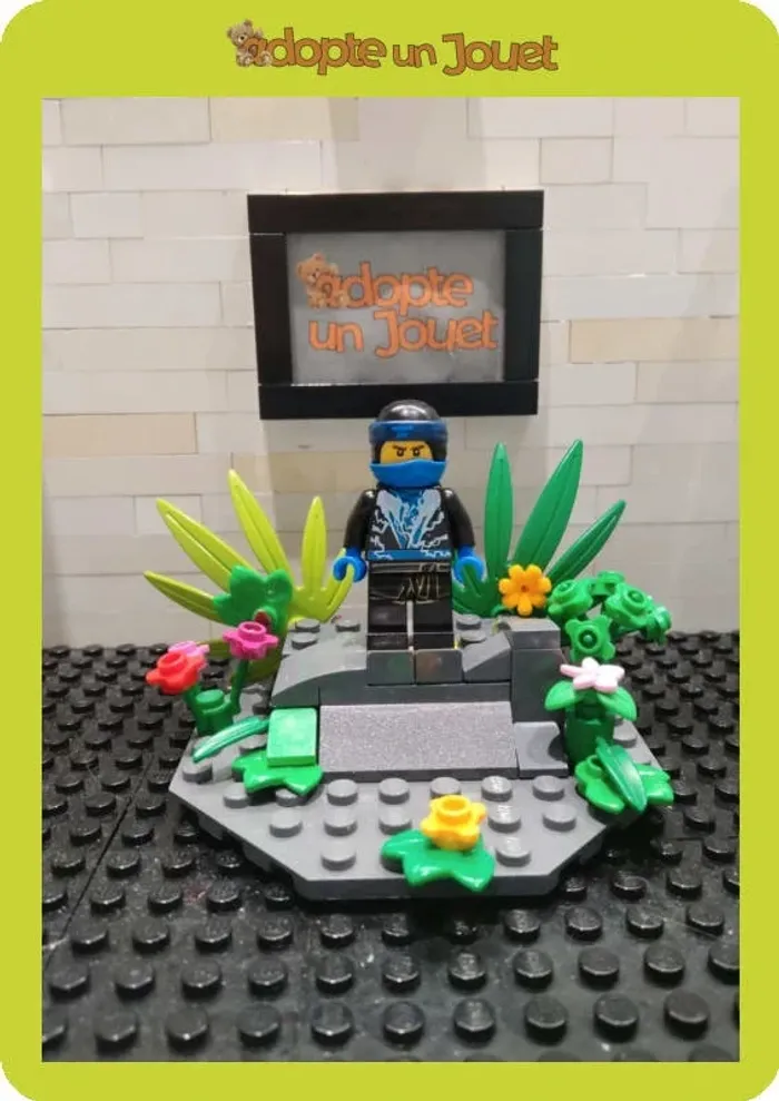 Lego - Figurine - njo407 - Jay (Spinjitzu Masters) - Sons of Garmadon