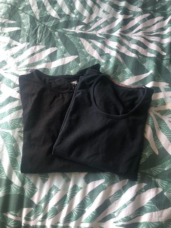 Lot deux teeshirt noir