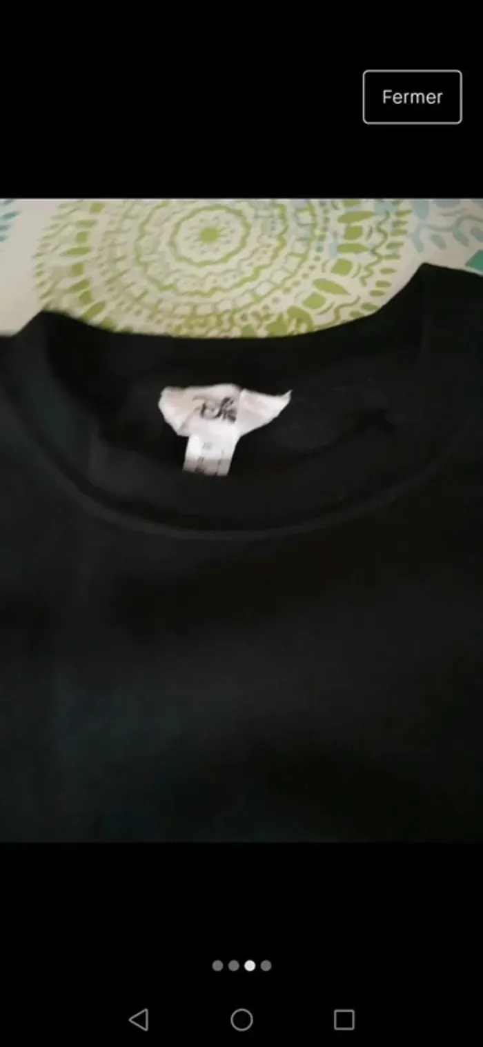 Pull crop top stich tL - photo numéro 3